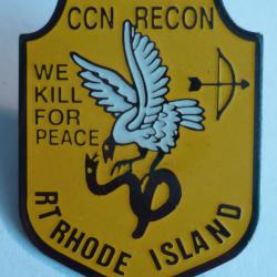 Reproduction Pin's de l'insigne RT Rhode Island CCN Recon des Forces Sp&eacute;ciales de l'arm&eacute;e am&eacute;ricaine