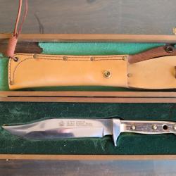 Couteau PUMA Bowie 6376 dans sa boite en bois.