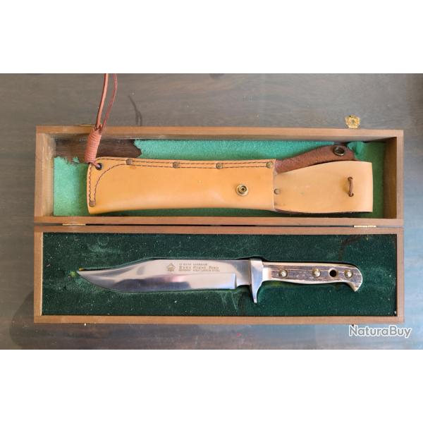 Couteau PUMA Bowie 6376 dans sa boite en bois.