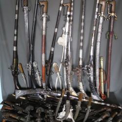 Importante collection de 96 armes Marocaines - Maroc, du 16&egrave;me jusqu'au milieu du 20&egrave;me si&egrave;cle