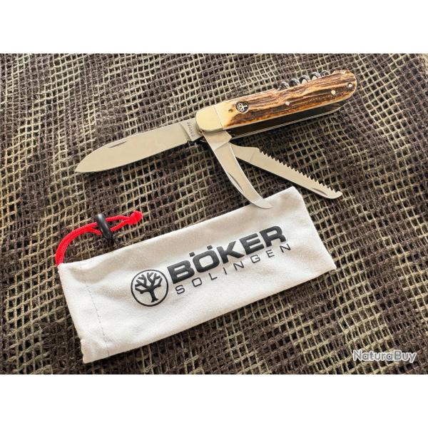 COUTEAU CHASSE BOKER CRU-WEAR 4 �L�MENTS