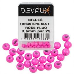 Bille Tungst&egrave;ne SLOT DEVAUX Rose fluo 2.5 mm