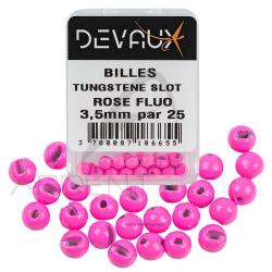 Bille Tungst&egrave;ne SLOT DEVAUX Rose fluo 3 mm