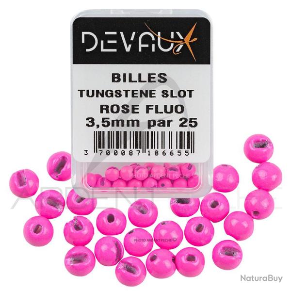 Bille Tungst�ne SLOT DEVAUX Rose fluo 4.6 mm