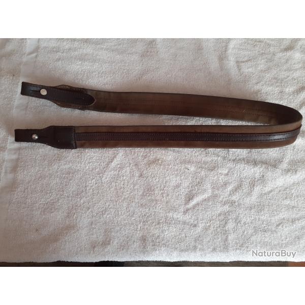 Bretelle de fusil ou carabine  cuir