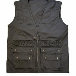 Gilet Sans Manches Multi Poches R&eacute;versible Taille L Neuf (0026) - 1� sans prix de r&eacute;serve
