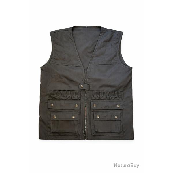 Gilet Sans Manches Multi Poches R�versible Taille L Neuf (0026) - 1� sans prix de r�serve