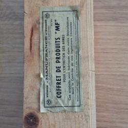 MANUFRANCE coffret complet produits de entretien d armes