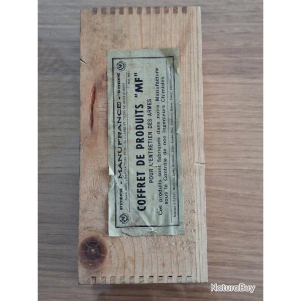 MANUFRANCE coffret complet produits de entretien d armes