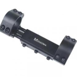 Monobloc de fixation Zero recoil &agrave; lunette 25,4 et 30 mm pour carabine avec rail picatinny
