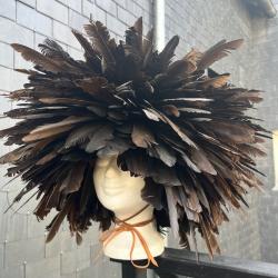 Rare coiffe dog soldier cheyenne ou miwatani guerrier indien des plaines