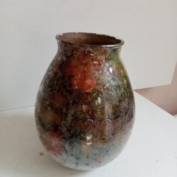 vase pi&egrave;ce unique hauteur 16,5 cm diam&egrave;tre 12 cm