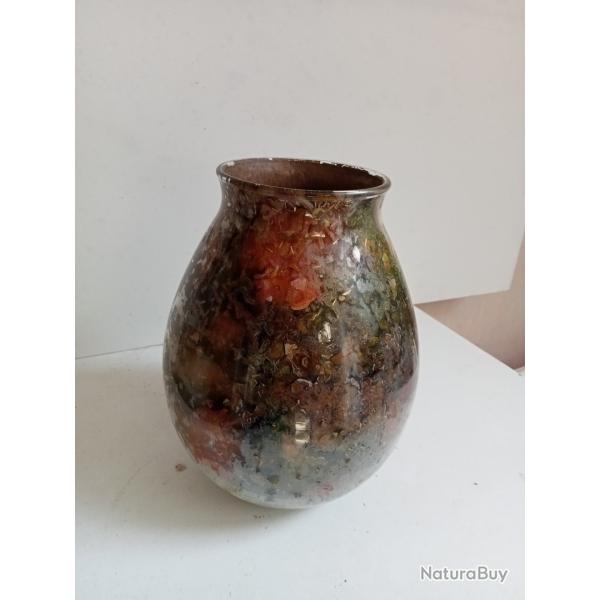 vase pi�ce unique hauteur 16,5 cm diam�tre 12 cm