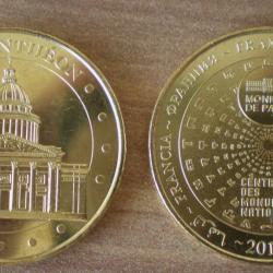 Medaille du Pantheon Monnaie de Paris 2018