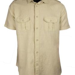 Chemise poche &eacute;paule 210306U003 43/44