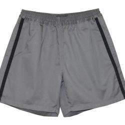 Short taille &eacute;lastiqu&eacute;e 8L GRIS/NOIR 6