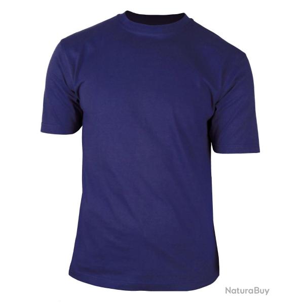 Tee shirt Uni Ras du Cou Challenger F110 Bleu Marine