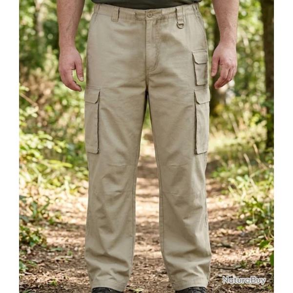 MAYFLOWER SE7013 Pantalon de randonn�e camel libert� de mouvement et confort tout terrain