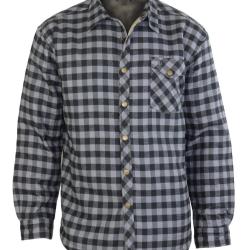 Surchemise doubl&eacute;e en flanelle BRUNO4