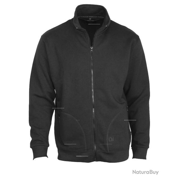Veste zipp�e en molleton CAPITAL4 L