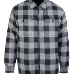 Surchemise bucheron doubl&eacute;e en polaire CARNAC1 L