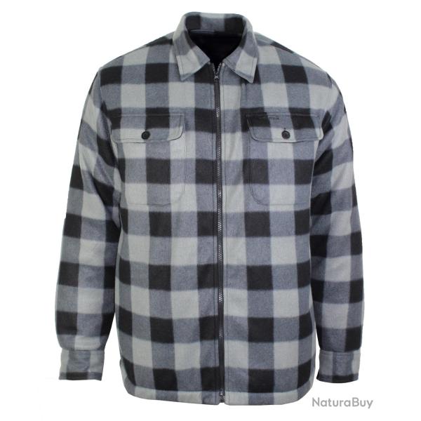 Surchemise bucheron doubl�e en polaire CARNAC1 L