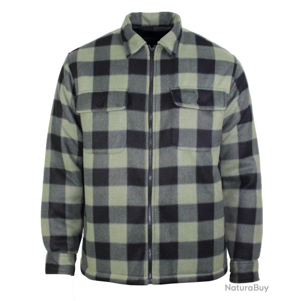 Surchemise bucheron doubl�e en polaire CARNAC2 L