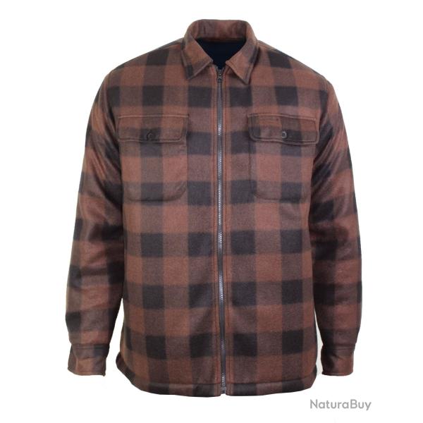 Surchemise bucheron doubl�e en polaire CARNAC3
