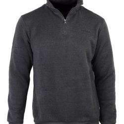 Sweat col montant zipp&eacute; en polaire CHARLY2