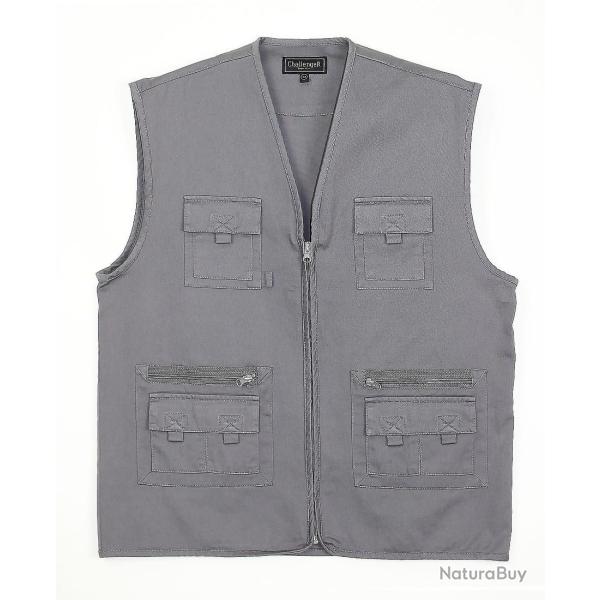 Gilet sans manches multi poches GALET2