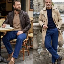 Pantalon en jean confort tissu extensible MACK2
