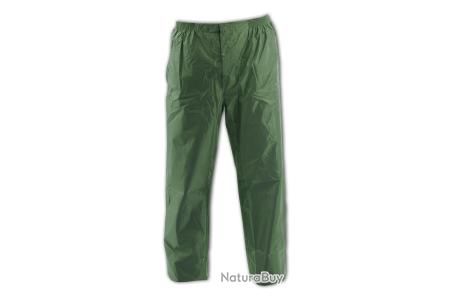 Pantalon De Pluie Rainfair Nantucket Avec Bretelles - Vert - Taille L Homme