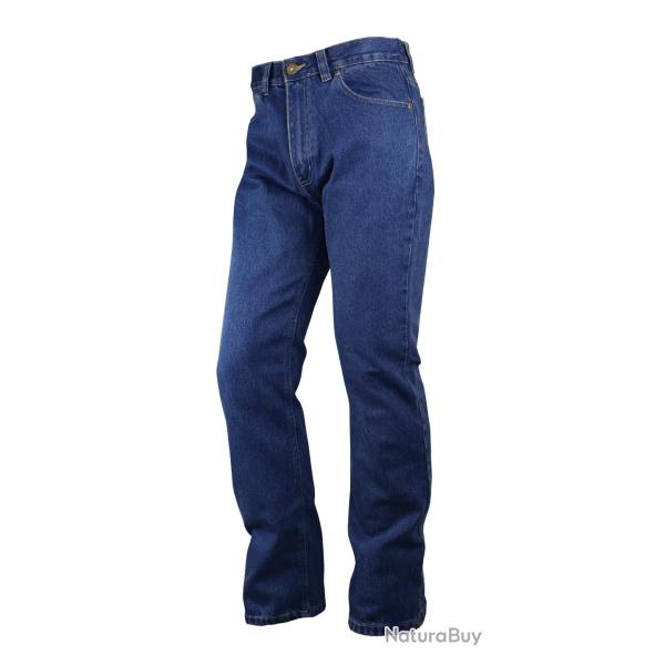 Jean 5 poches braguette zipp�e KD010