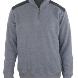 Sweat shirt col camionneur PIERRO1