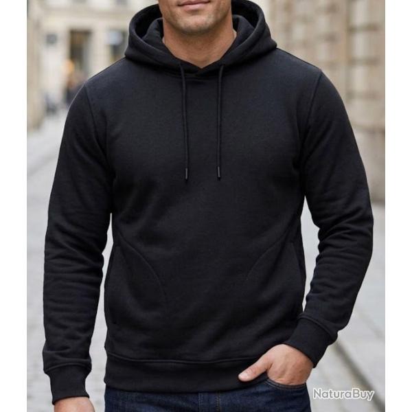 CHALLENGER PRIAM4 Sweat � capuche noir incontournable sport et confort