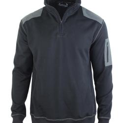 Sweat shirt col montant zipp&eacute; PRODIGE1 3XL