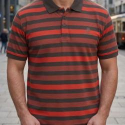 Polo WINCHESTER RANNOCK2 en coton piqu&eacute; l &eacute;l&eacute;gance d&eacute;contract&eacute;e au coloris chaleureux