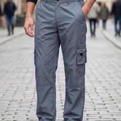 IMPACT SE1020G Pantalon &eacute;lastiqu&eacute; gris l aisance au quotidien