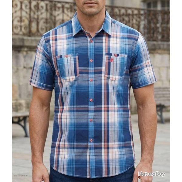 Chemise manches courtes WINCHESTER TALMO1 le confort du pur coton au design unique