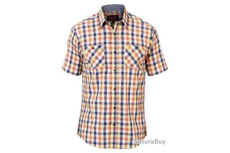 Chemise île Manches Courtes Coastal Outfitters – Taille L – Motif Mosaïque, Protection UV