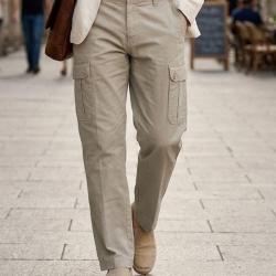 WINCHESTER VERMONT1 Pantalon multipoches beige l alliance de la l&eacute;g&egrave;ret&eacute; et du confort