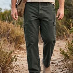 WINCHESTER VERNOR1 Pantalon cargo vert robustesse et praticit&eacute; au quotidien