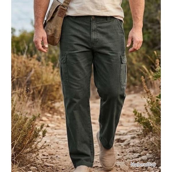 WINCHESTER VERNOR1 Pantalon cargo vert robustesse et praticit� au quotidien