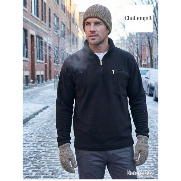 Sweat Polaire Col Zipp� Caribou2 Confort Isolation