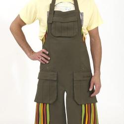 Tablier Jardin Coton Marron - Multipoches & Coupe Fendue