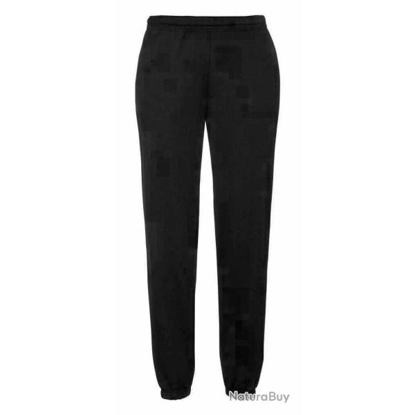 Pantalon Jogging Homme "Virgil1" Bas Resserr� Noir NOIR M