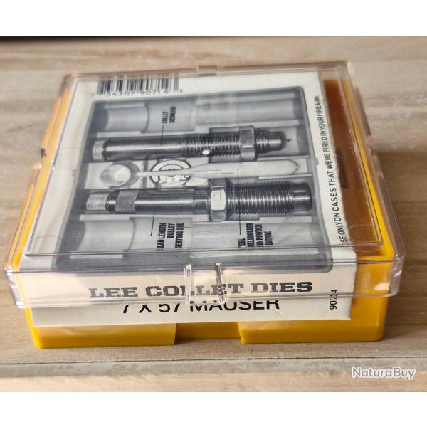Jeu d'outils Collet Dies Lee calibre 7 X 57