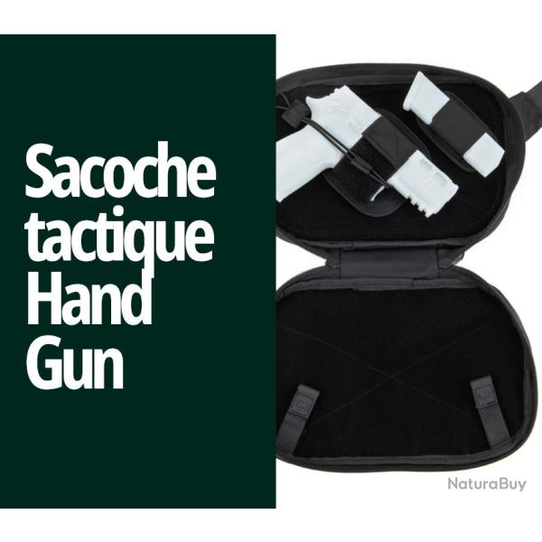 SACOCHE TACTIQUE HAND GUN PORT DISCRET