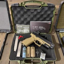 Pistolet HS product sf 19 4.5 black fde calibre 9x19 + Holosun 407c