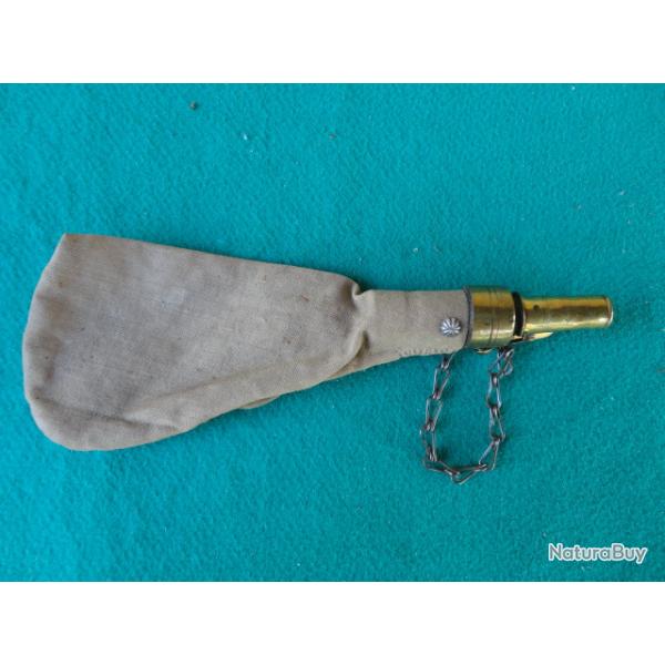 Poire � plomb en toile.